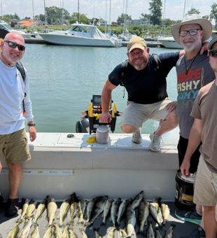 Sun, water, and fishing happiness.