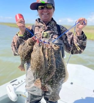 Flounder Fishing in Freeport Texas!