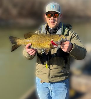 Nice smallmouth bass from Harrisburg PA waters!