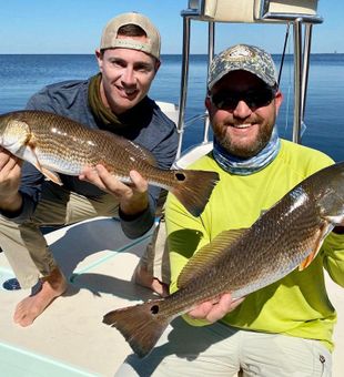 Fishing on fire in Apalachicola, FL