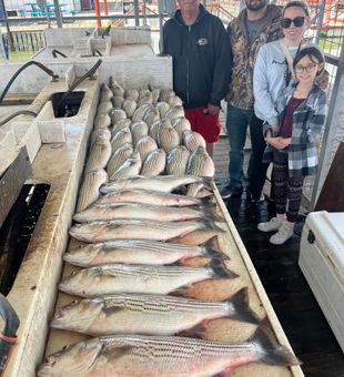 Fishing fun with Kolton Daniel Guide Service crew.