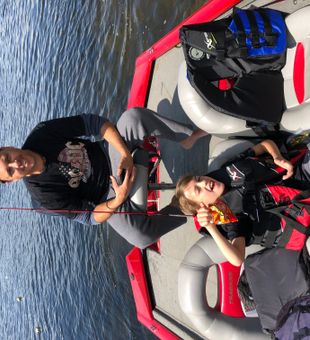 Casting lines, catching fish, making memories