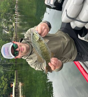 Drop shot success on Merrymeeting Lake
