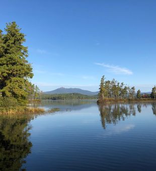 Early morning calm on Silver lake