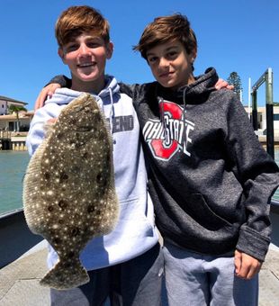 Kids enjoyed Flounder fishing in Tampa, FL