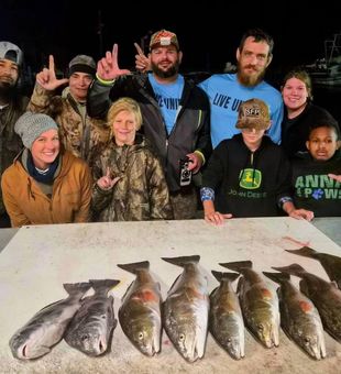 Lafitte redfish action delivering the goods!