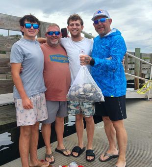 Great fishing day in Brooksville with fresh catch!