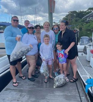 Great fishing day in Brooksville FL with solid catches!