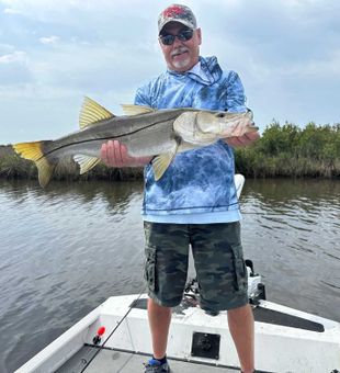 Nice Brooksville snook making the day complete!