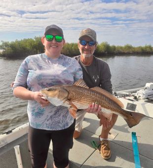 Solid inshore redfish catch
