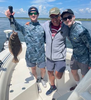 Ocean City fishing Charter! Flounder Catch!