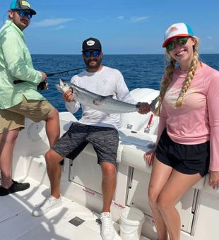 Sailing into fishing adventures! King Mackerel