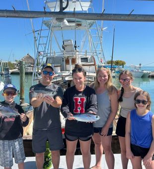 Family fishing fun offshore