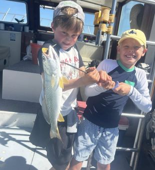 Beautiful Greenport squeteague making for great fishing memories!