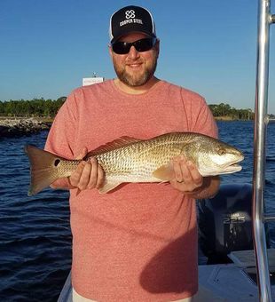 Destin, FL Hooked a Redfish