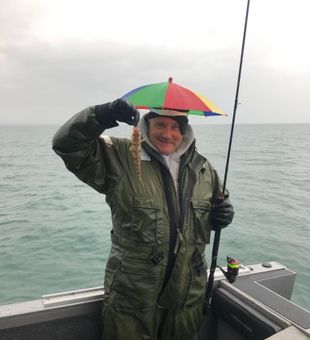 Gloomy Fishing Charter in Lake Erie