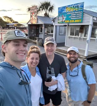 Experienced guides for PCB fishing trips