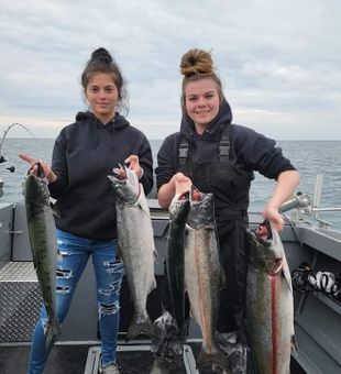 Lake Michigan's salmon fishing dreams.