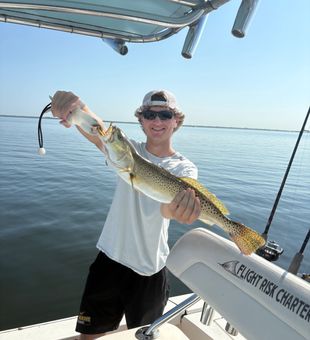 Beautiful speckled trout from Holmes Beach waters!