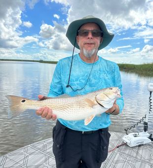 Beautiful Savannah redfish making the day complete!