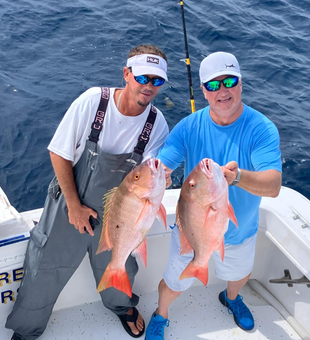 Snapper, rods, and reel action! 