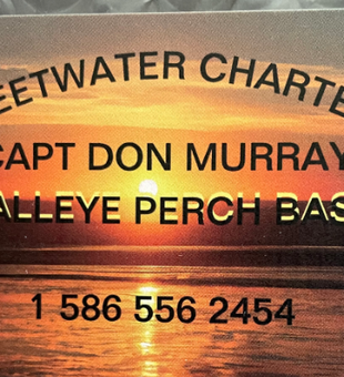Lake St Clair walleye perch bass charter vibrant bold