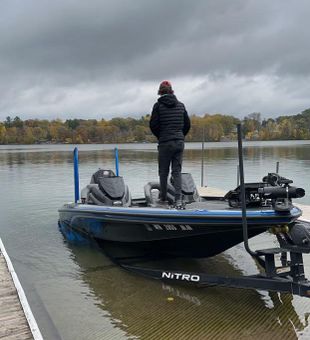 Crisp morning launch on Lake Elmo