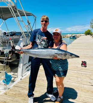 King mackerel success in Puerto Plata waters!