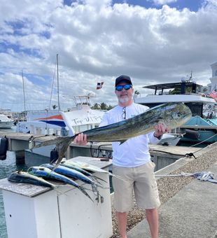 Impressive mahi mahi catch