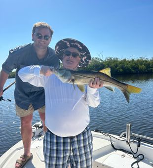 Big snook landed inshore today