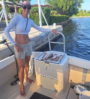 Her Smile and her Catches  - West Bay, Grand Cayman.