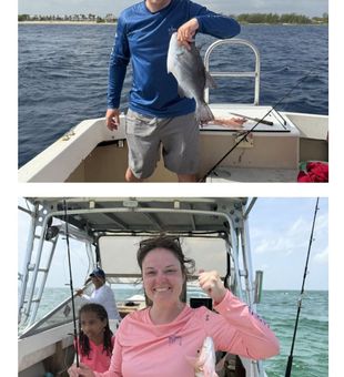 Great catches in West Bay waters today!