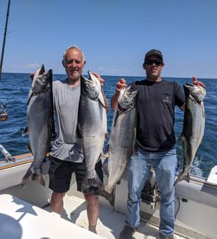 Salmon Fishing in Wolcott, NY