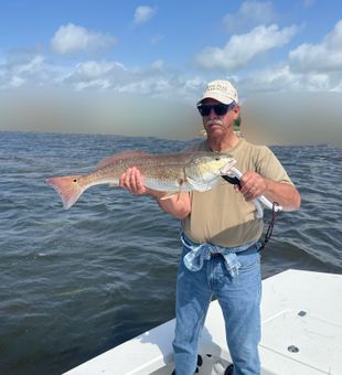 Redfish action Corpus Christi charters