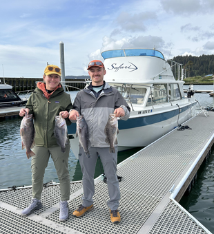 Reeled in a catch of magnificent black rockfish in Seattle!