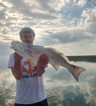 Charleston redfish making the day worthwhile!