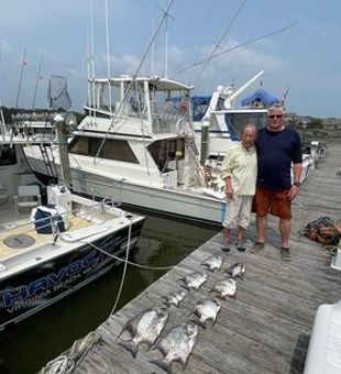 Chesapeake Bay charters, reel in