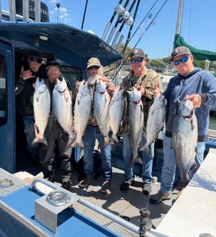 Sacramento salmon limits with Chinook and Coho!