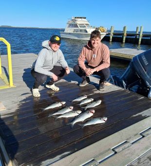 North Carolina waters, kids learning fast