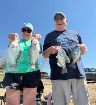 Great day of Branson crappie fishing!
