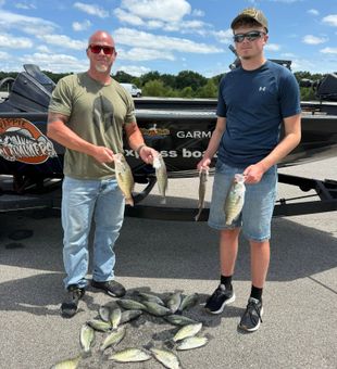 Great day fishing in Branson MO with multiple species!