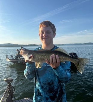 Beautiful Branson walleye ready for the cooler!