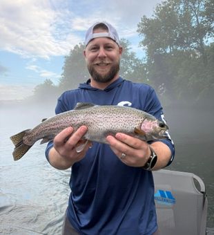 Smiles & trout on the boat