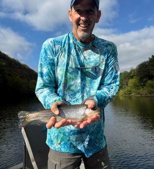 Beautiful rainbow trout from Branson MO waters!