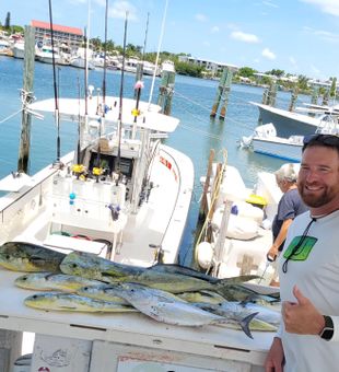 Key West Mahi-Mahi catch with Maritime Co.
