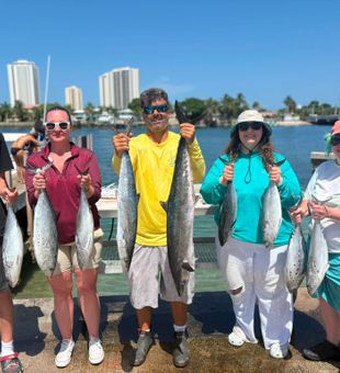 King Mackerel and Little Tunny success in West Palm Beach!