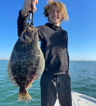 Proud flounder moment — flawless!