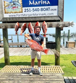 Snapper Fishing In Gulf Shores AL