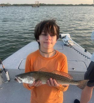 Beautiful speckled trout from Port Aransas waters!
