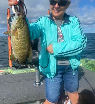 Bass Fishing in Lake Erie